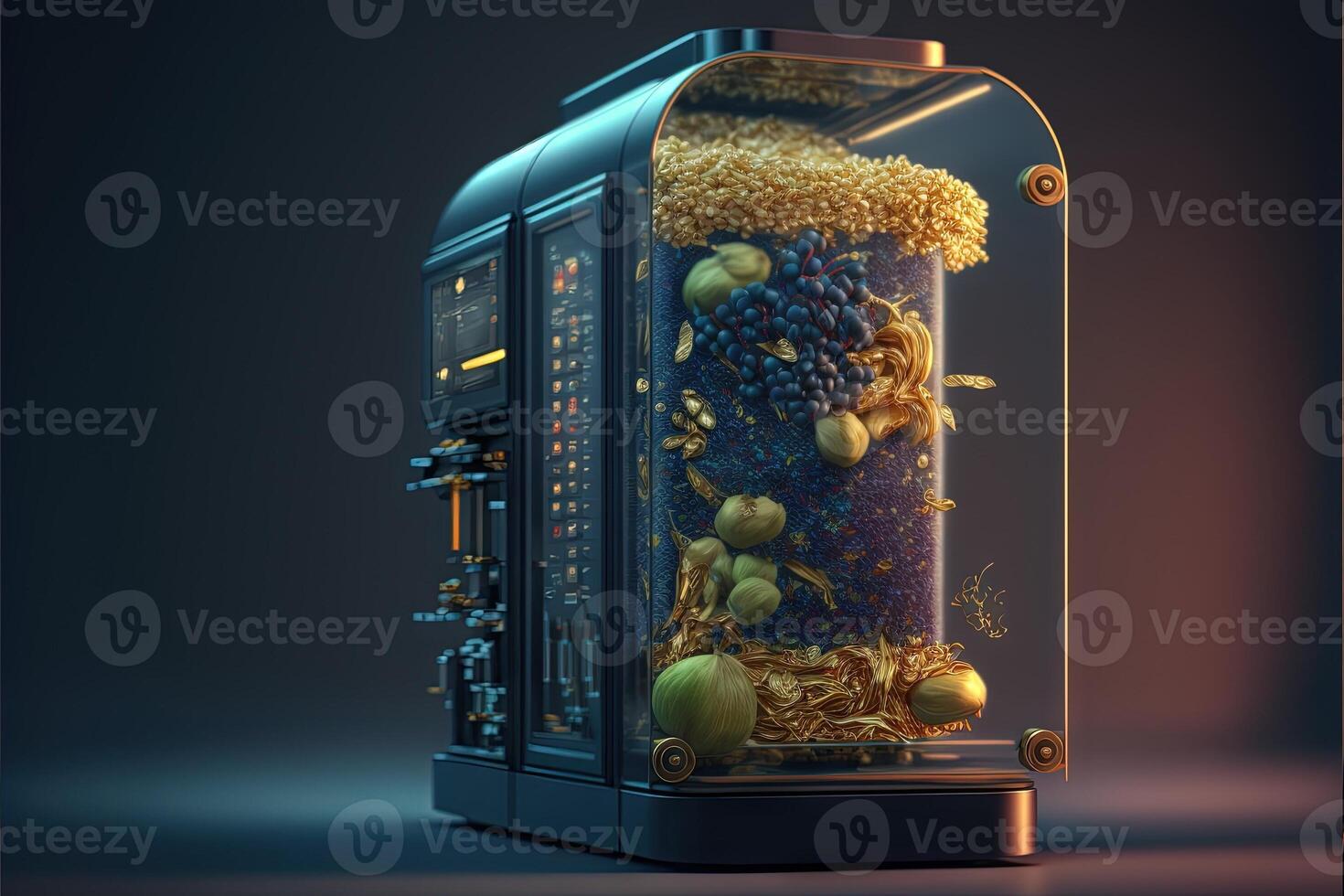 wireless smart food machine creator replicator of the future photo