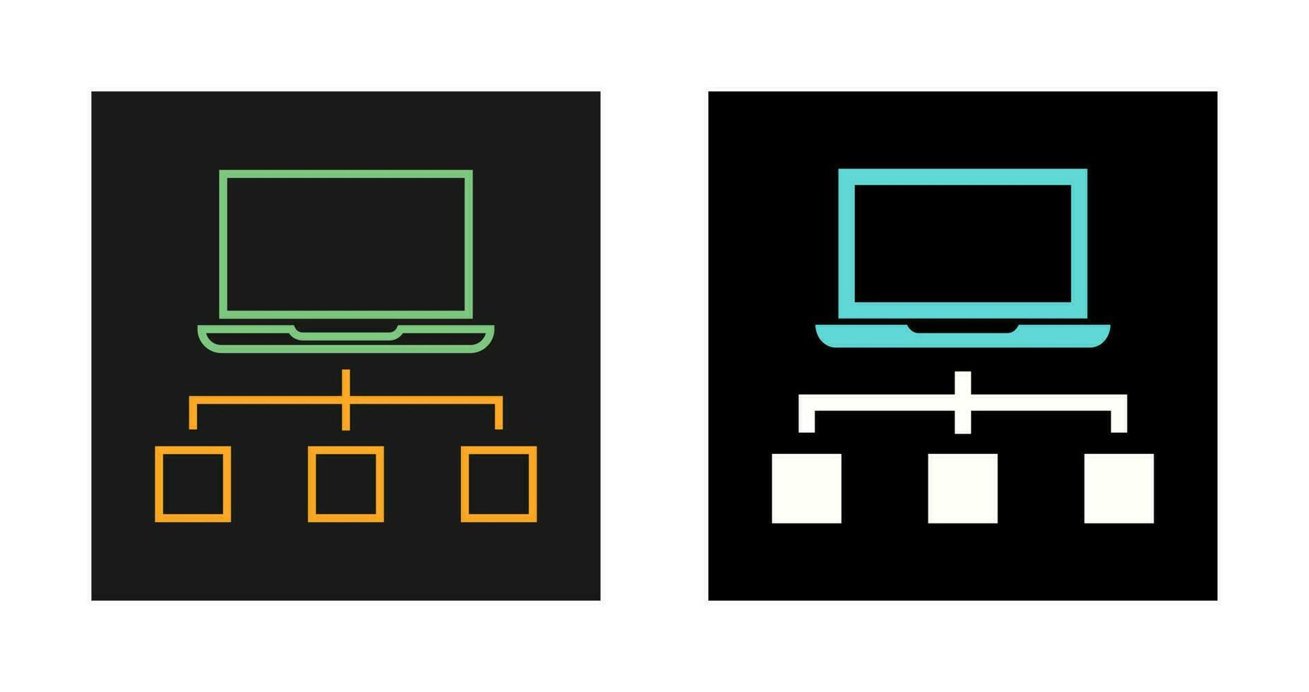 System Connection Vector Icon