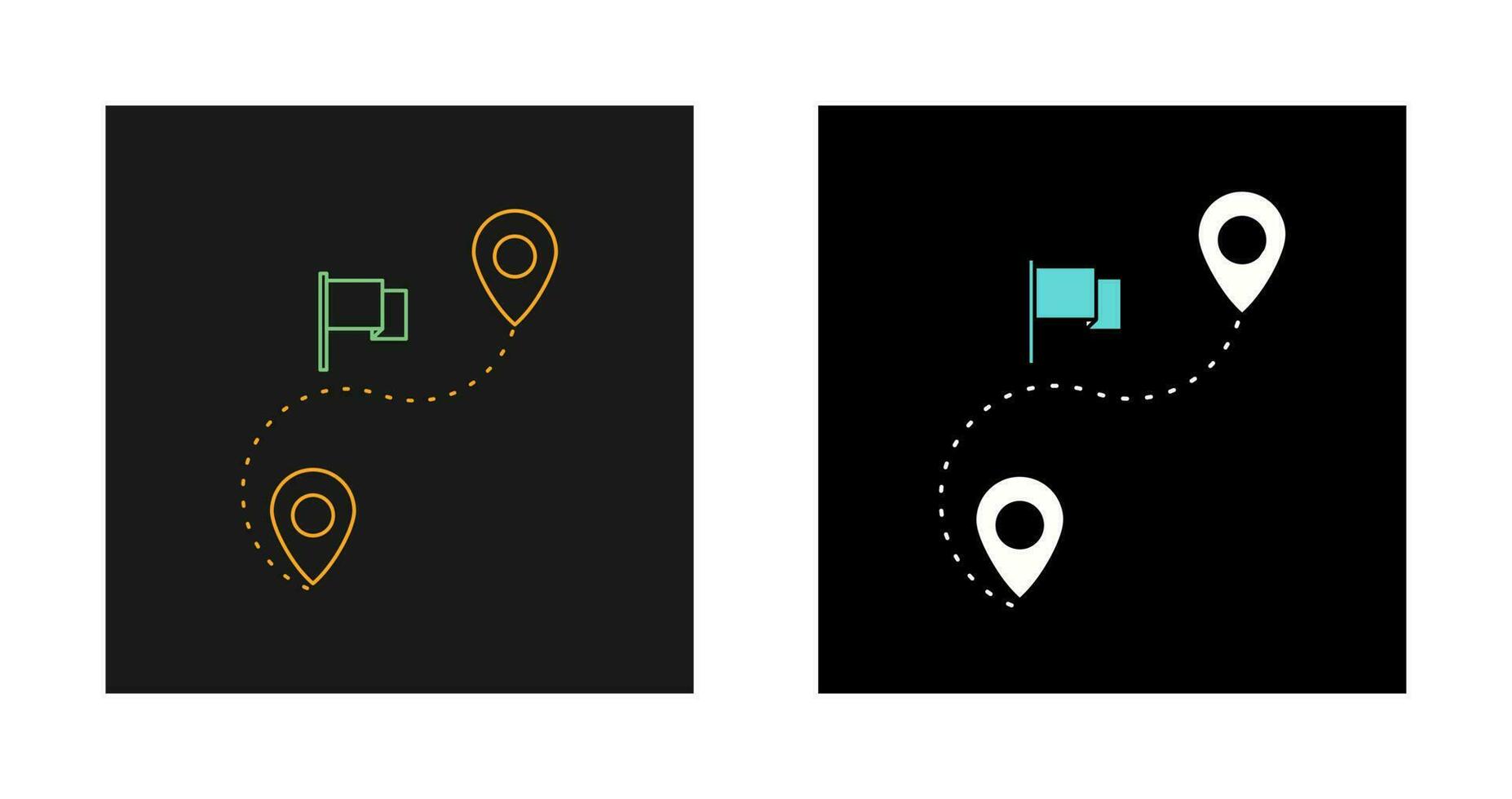 Route Vector Icon