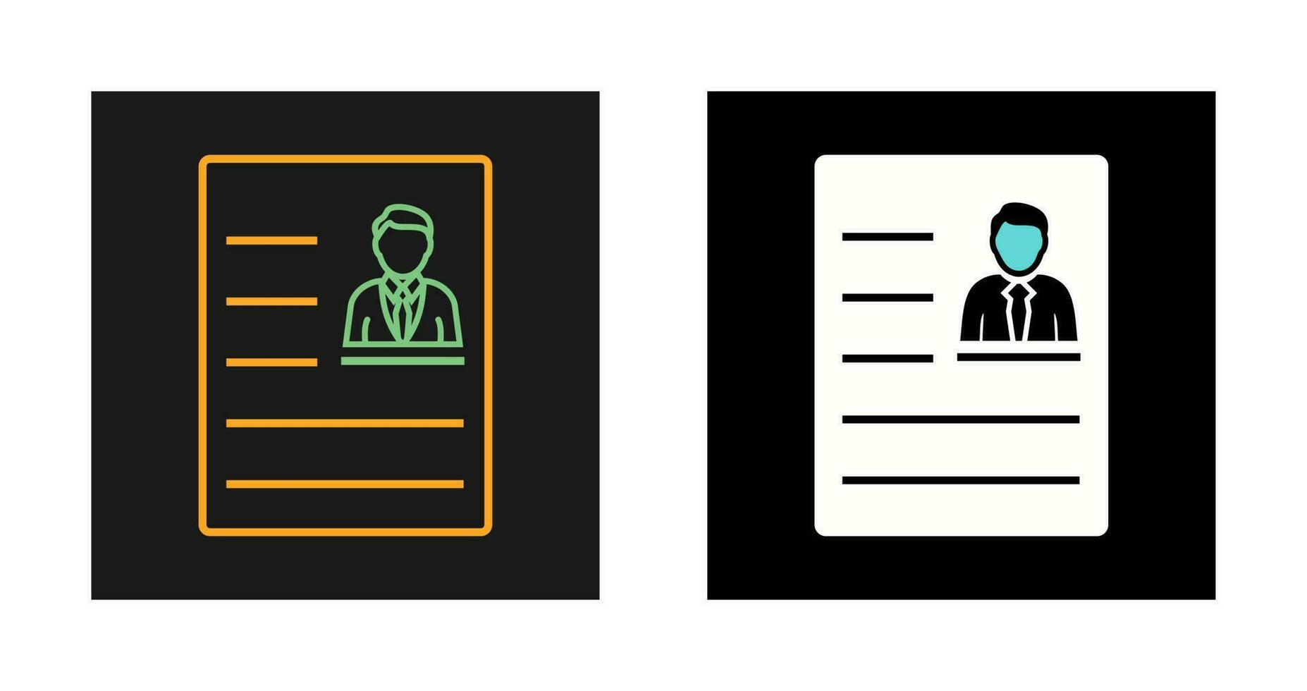Account Holder Vector Icon
