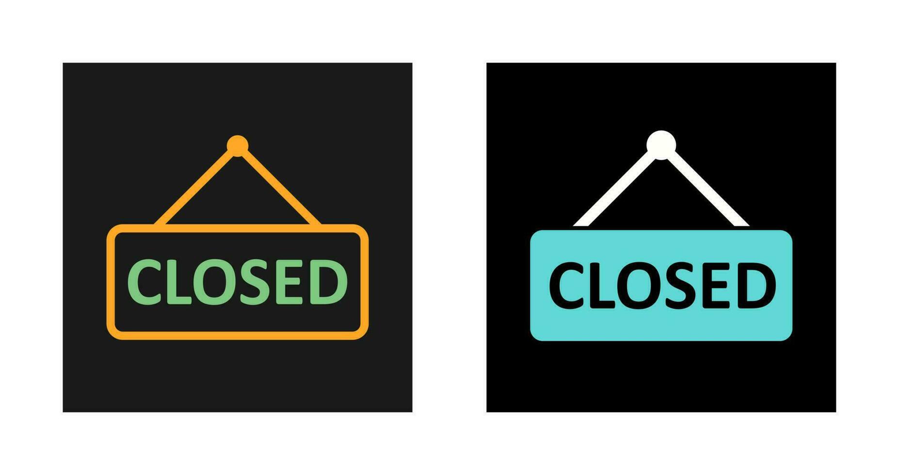 Closed Vector Icon
