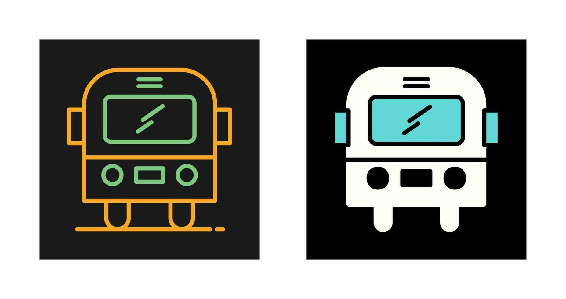 School Bus Vector Icon