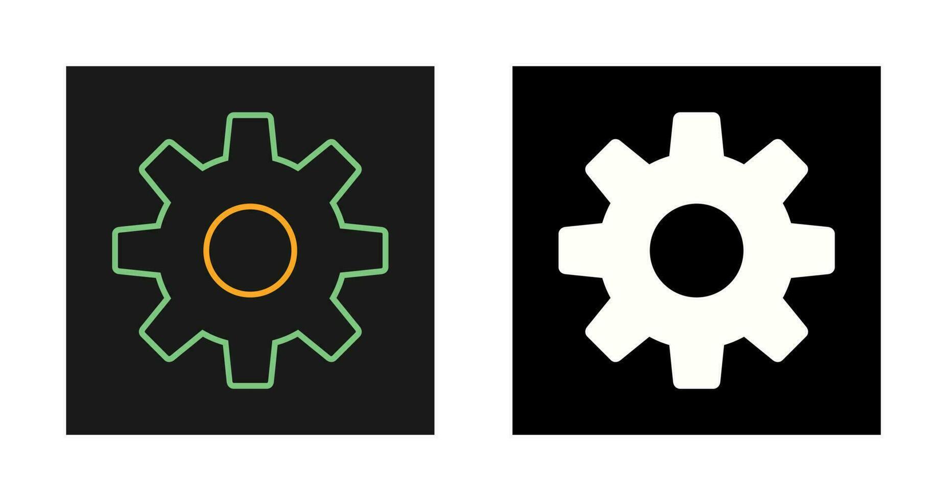 Setting Gear Vector Icon