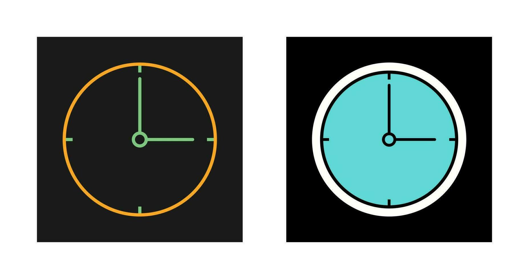 Clock Vector Icon