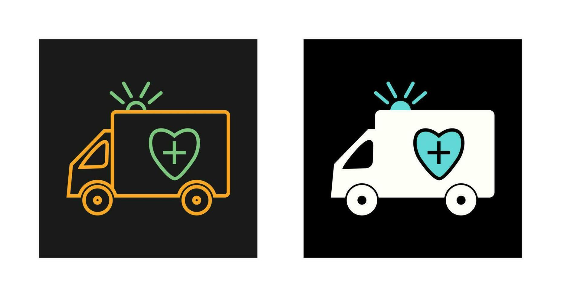 Ambulance Vector Icon