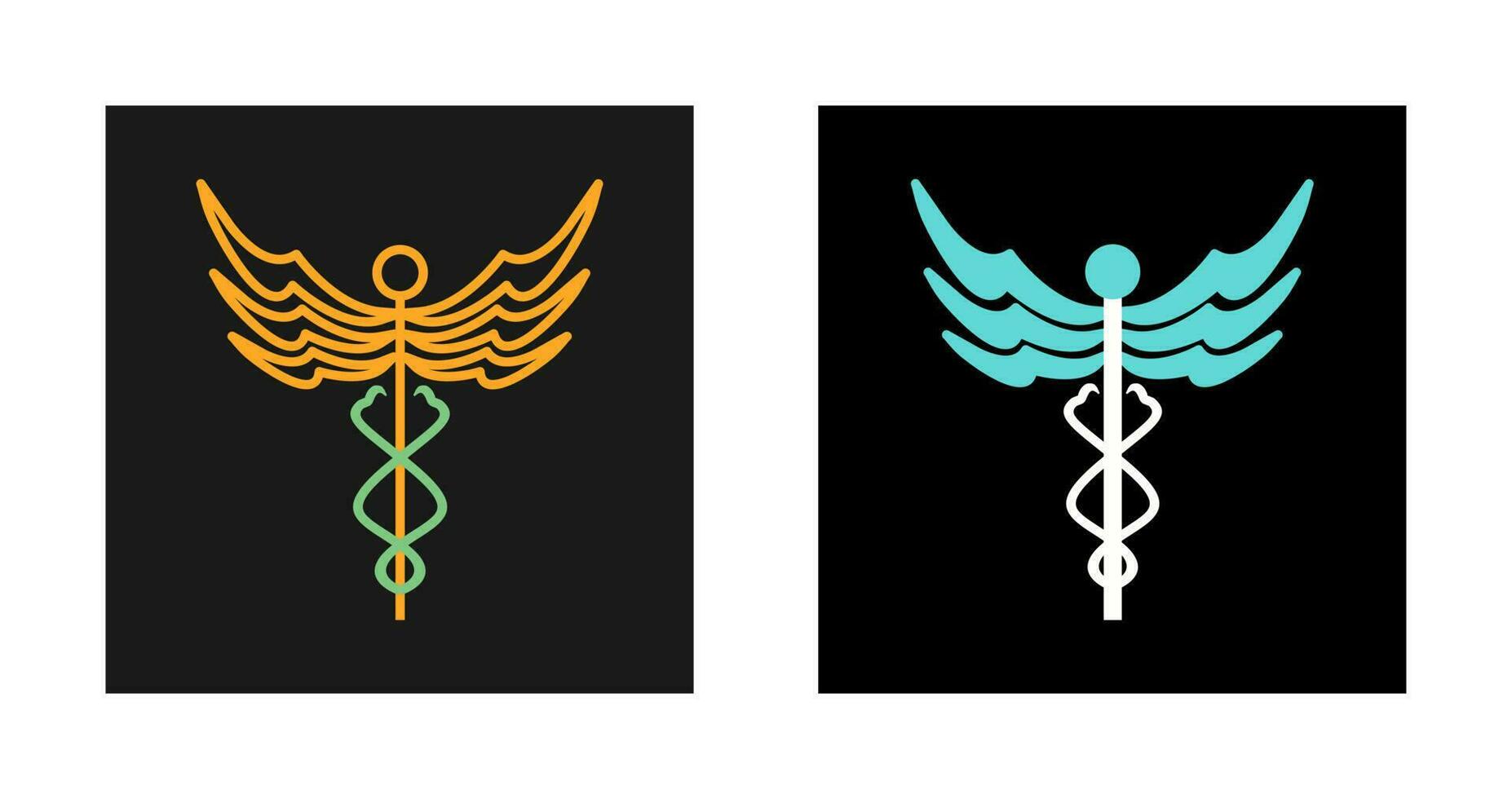Caduceus Vector Icon