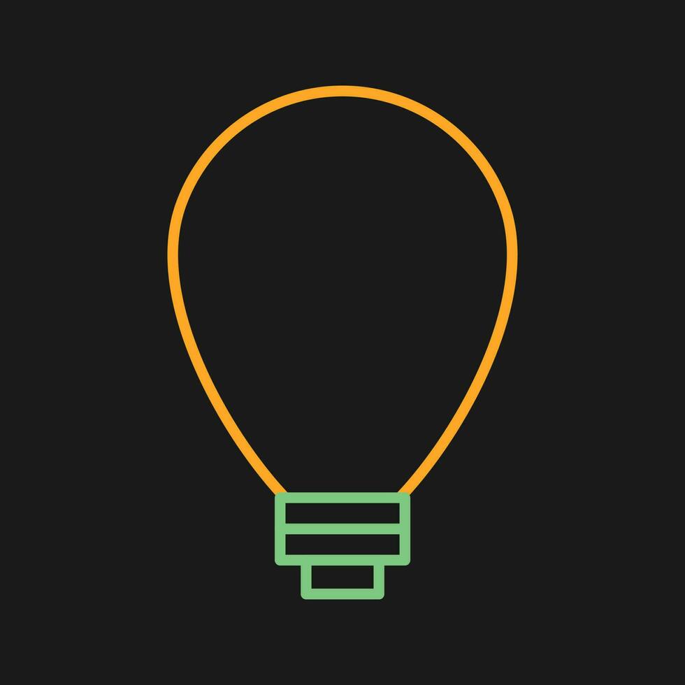 Electric Bulb Vector Icon