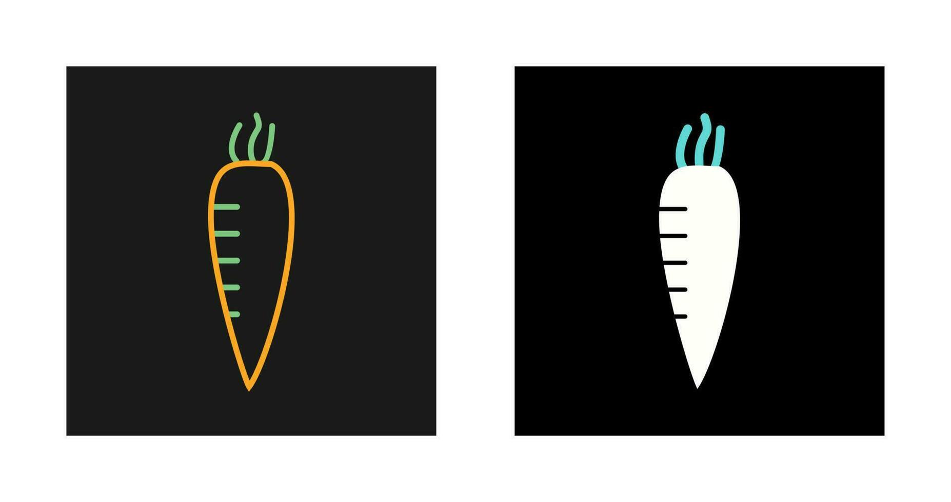 Radish Vector Icon