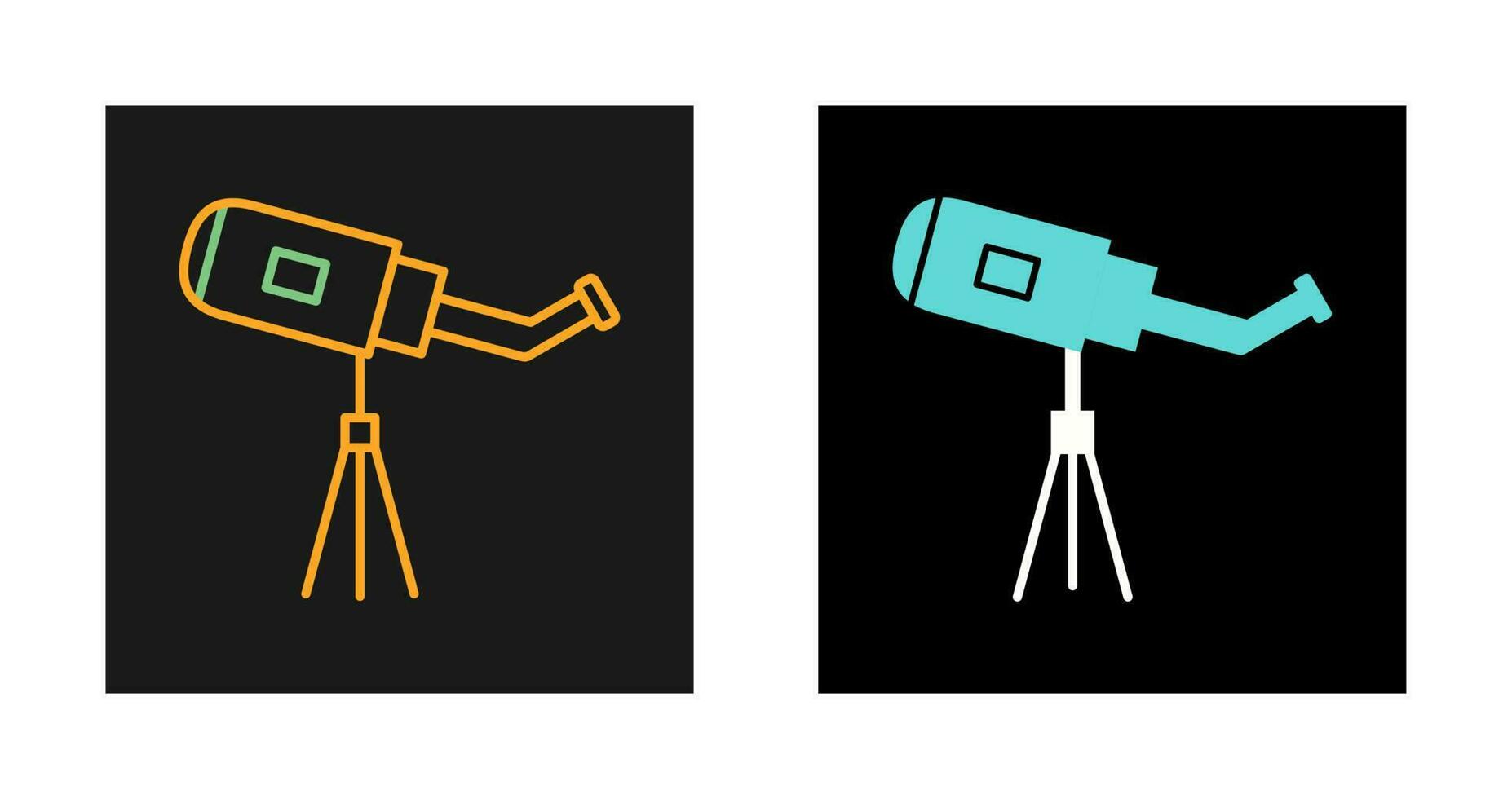 Telescope Vector Icon