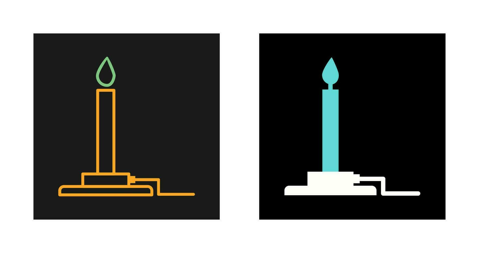 Bunsen Burner Vector Icon