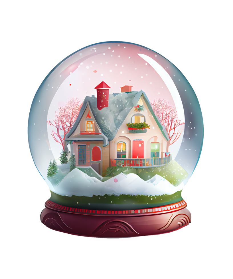 Snow Globe Sublimation 23948551 PNG