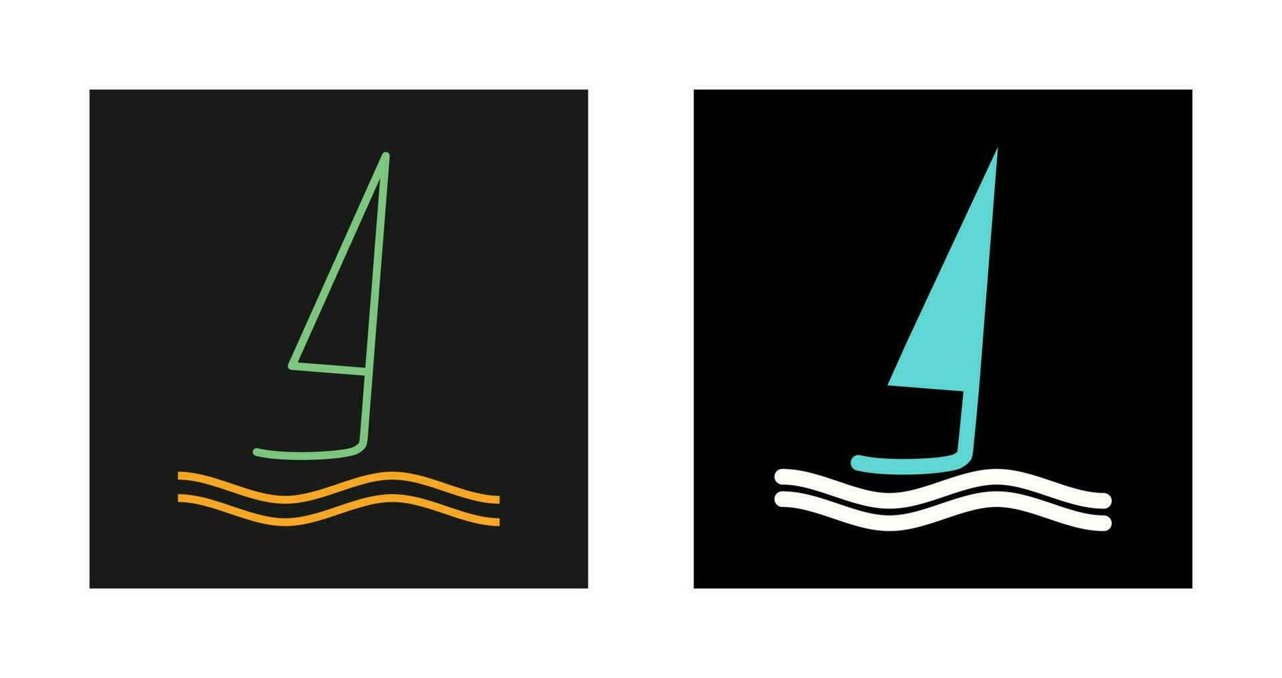 Surfing Vector Icon