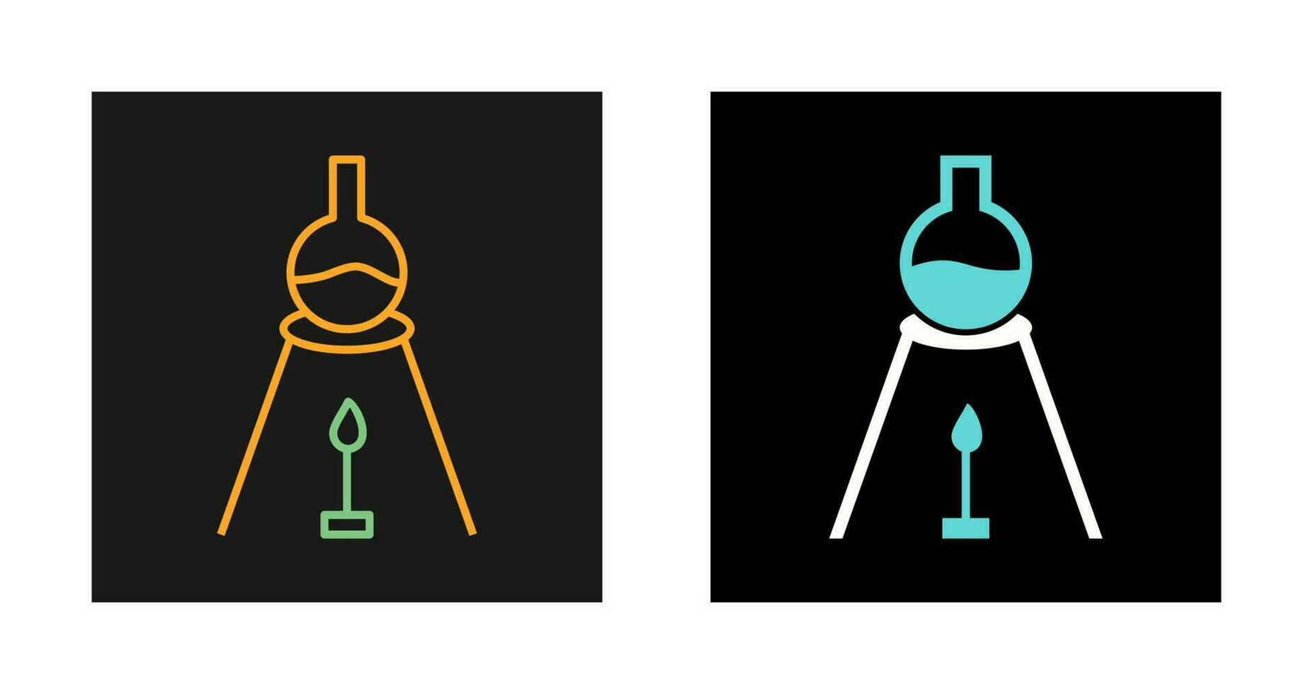 Experiment on Heat Vector Icon