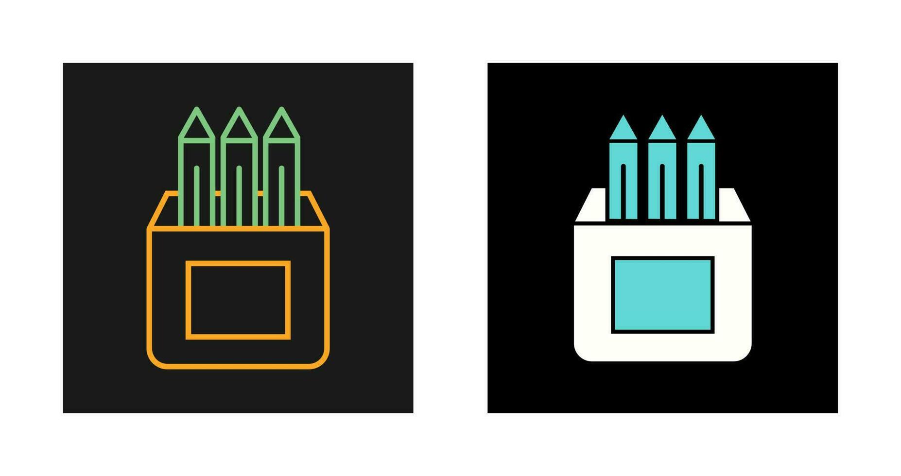 Pencils Vector Icon