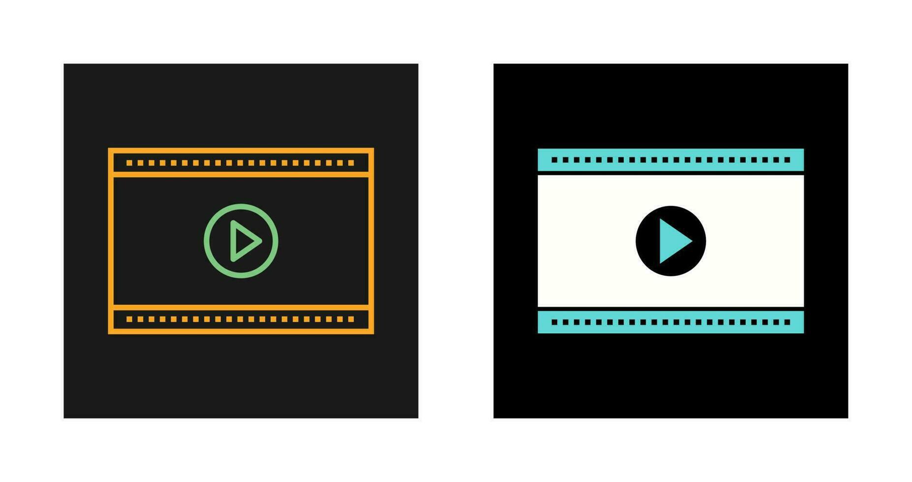 Video player Vector Icon
