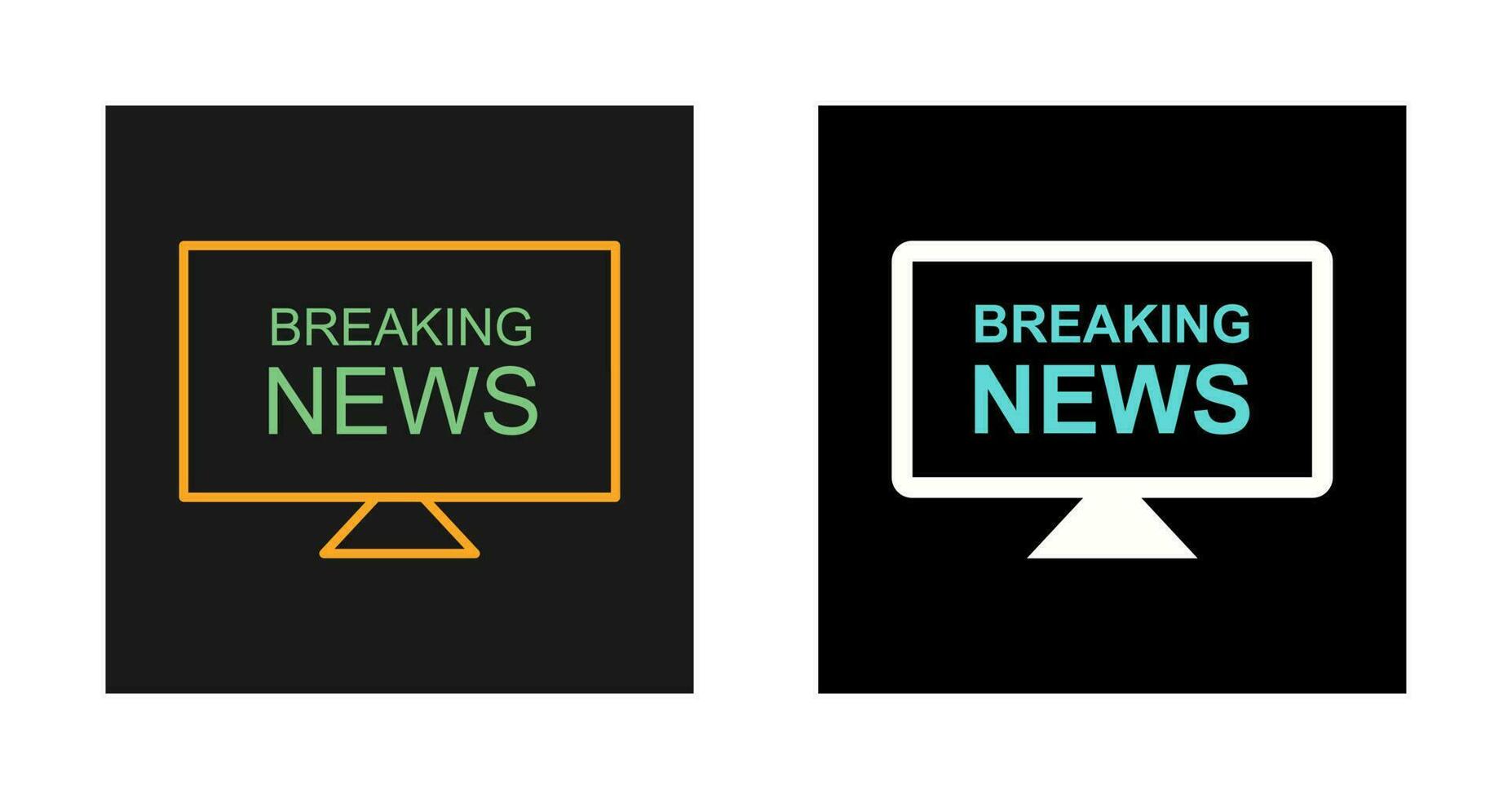 Anchors on News Desk Vector Icon