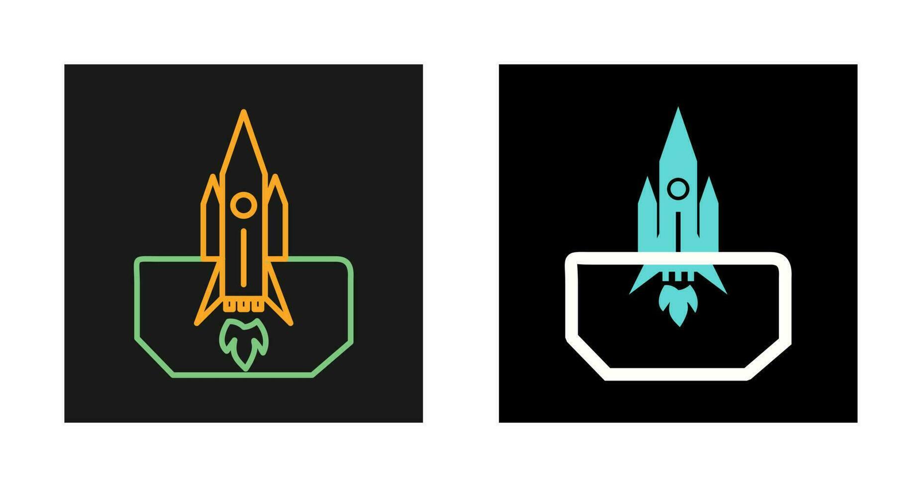 Space Shuttle Vector Icon