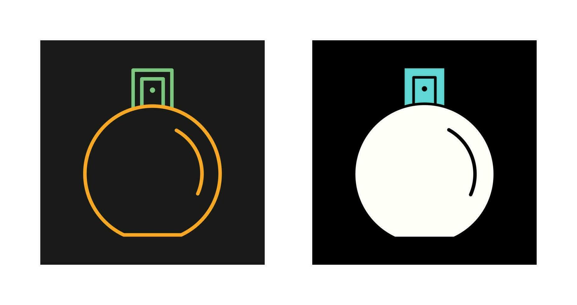 Perfume Bottle Vector Icon