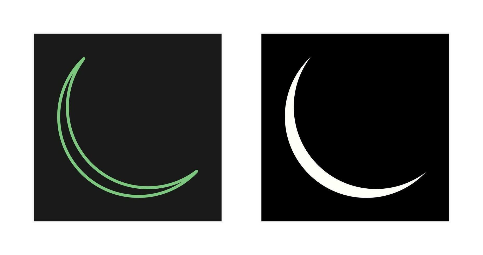 New Moon Vector Icon
