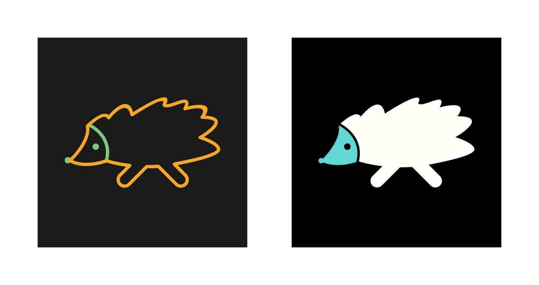 Hedgehog Vector Icon
