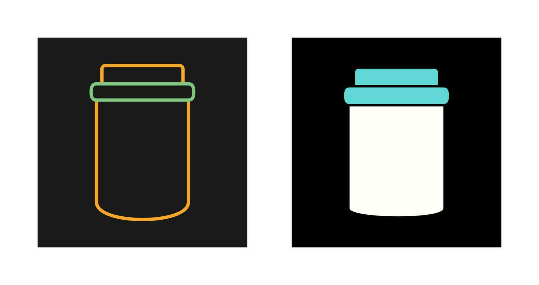 Jam Bottle Vector Icon