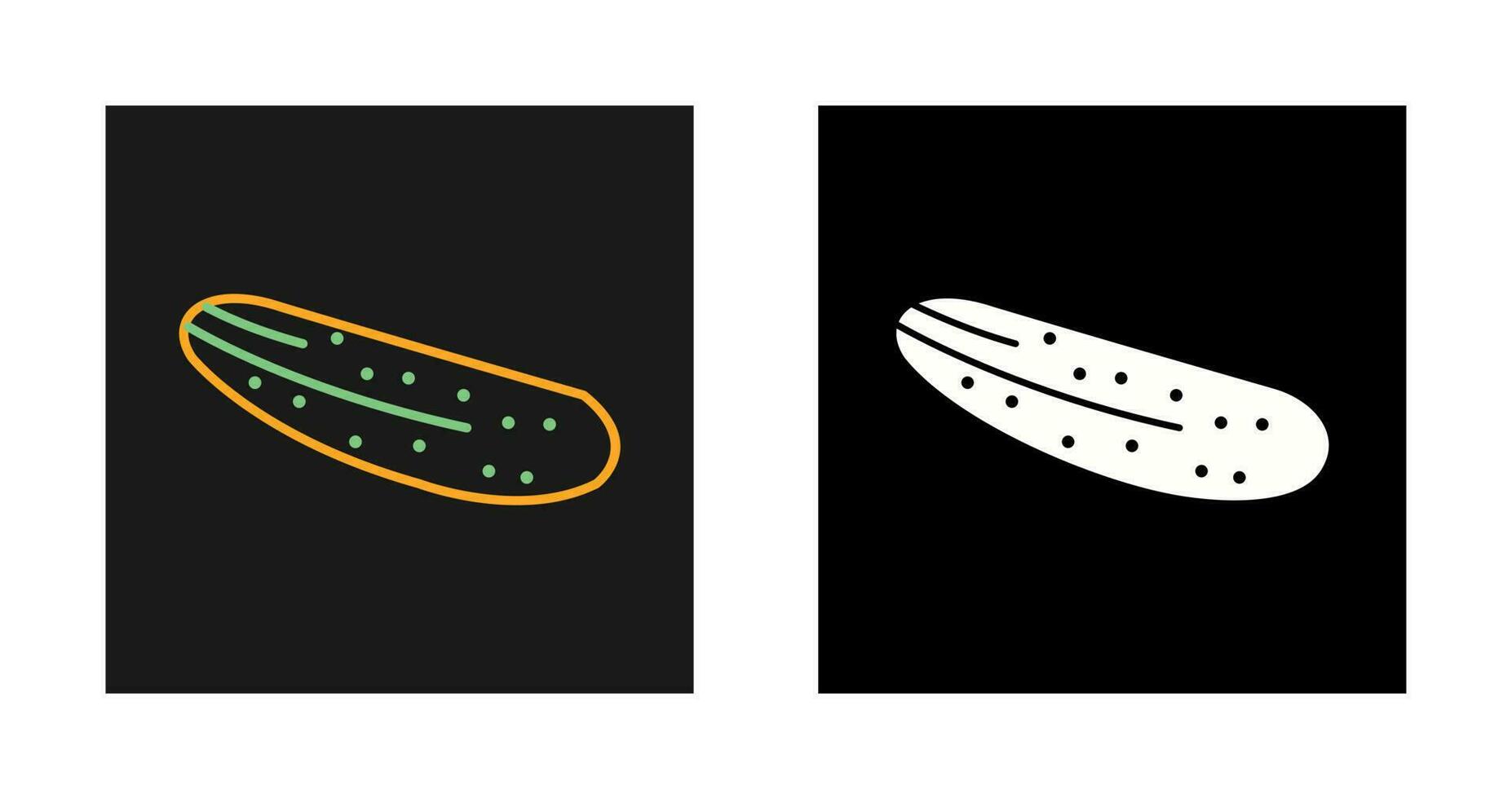 Cucumber Vector Icon