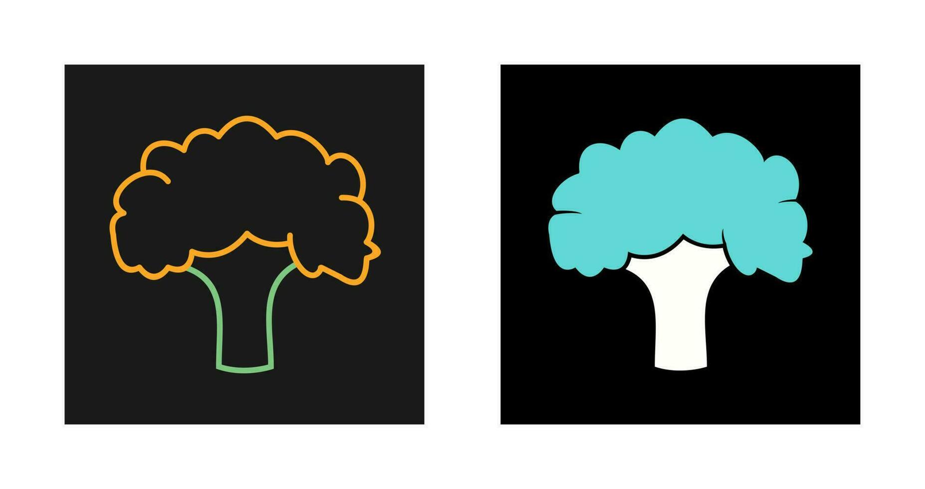 Broccoli Vector Icon