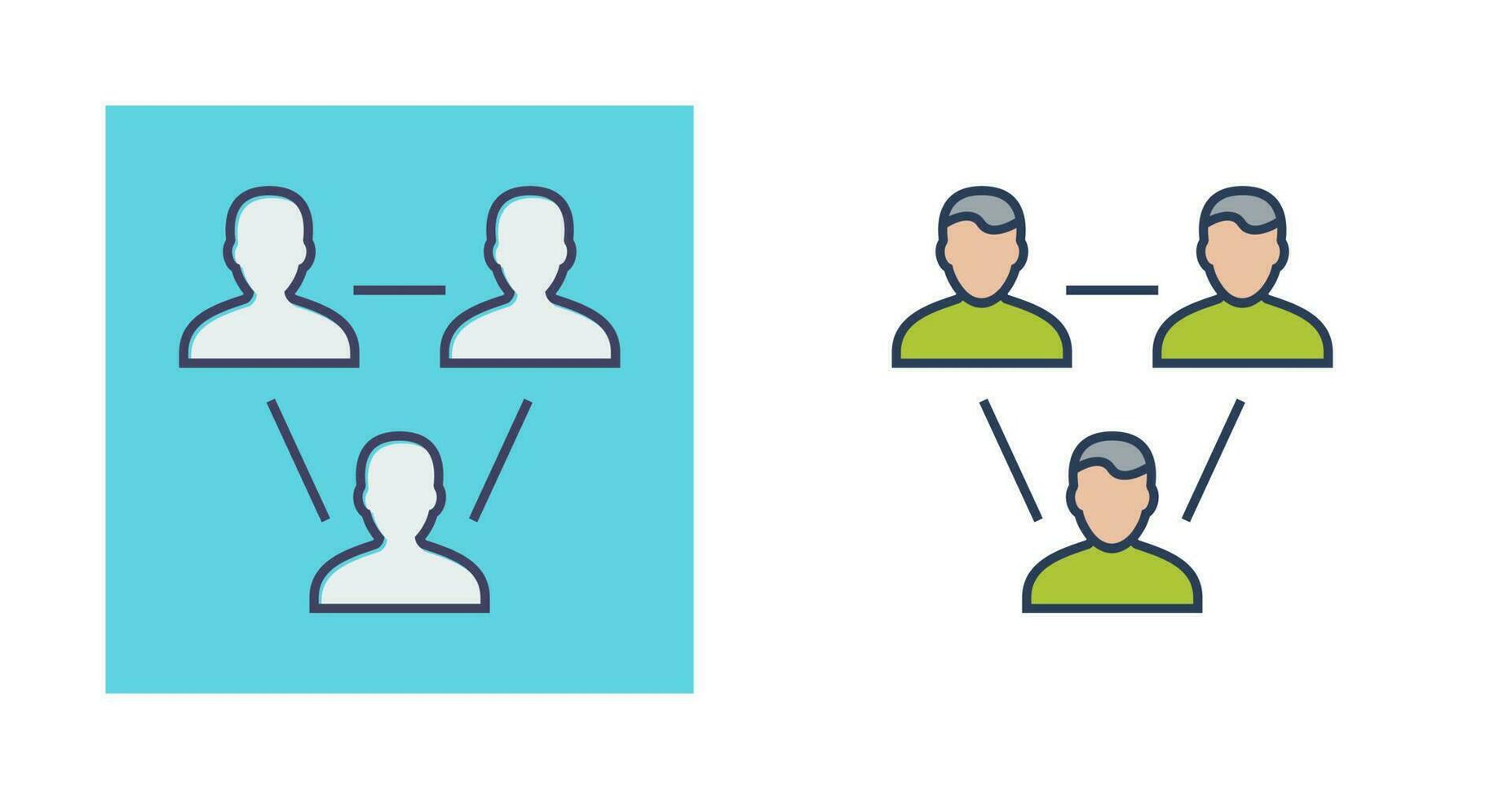 Connected Users Vector Icon