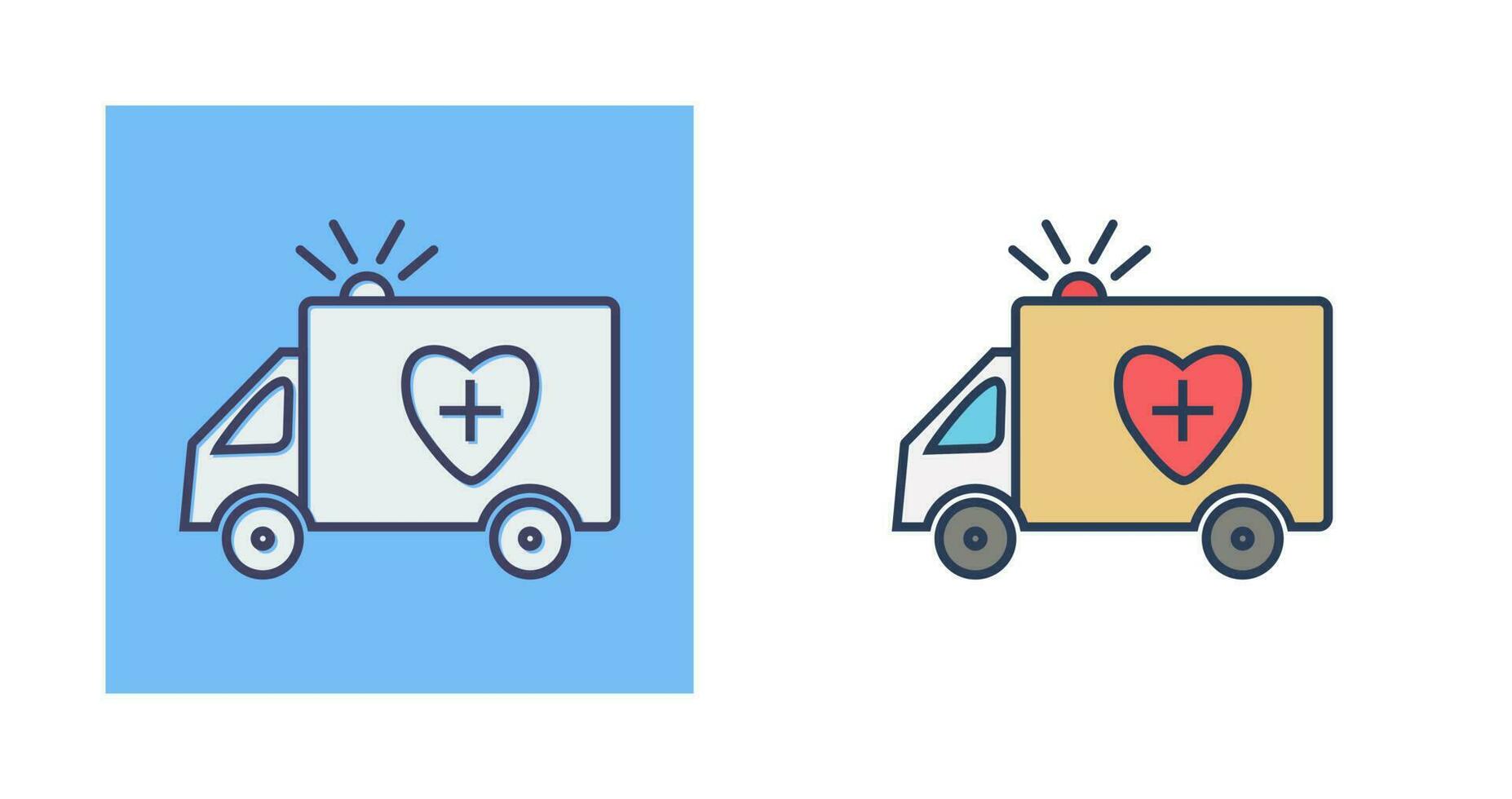 Ambulance Vector Icon