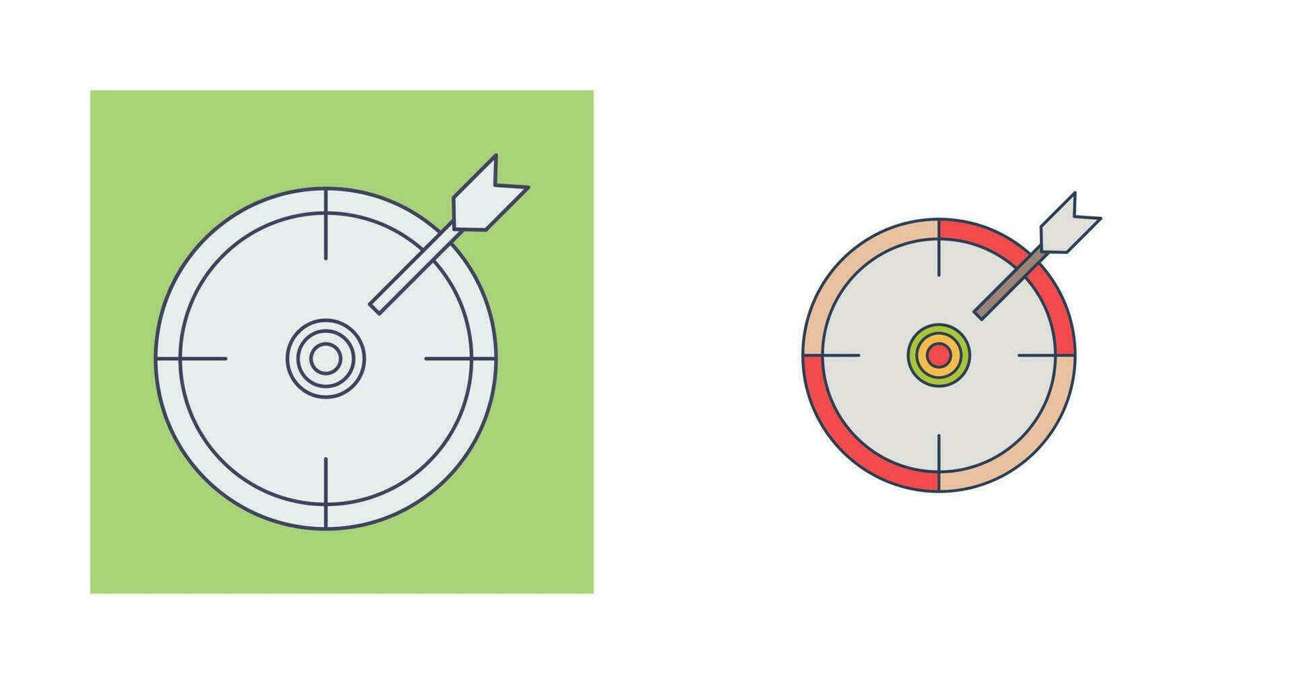 Target Location Vector Icon