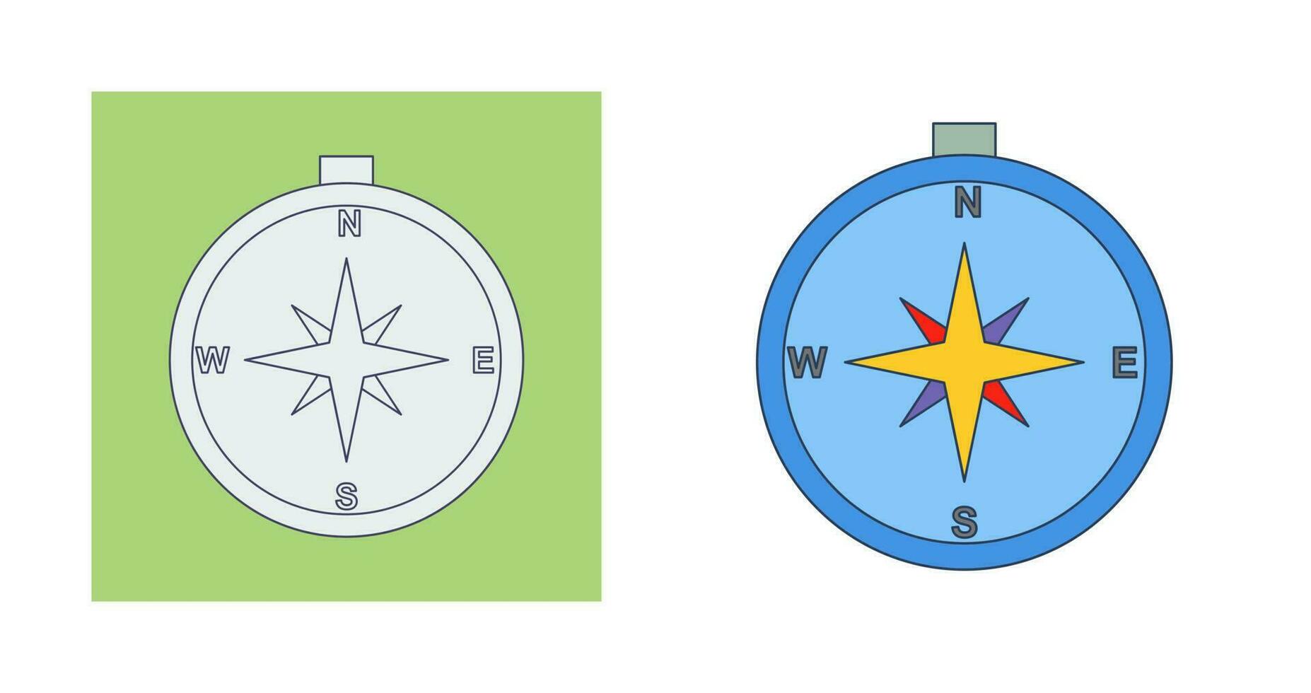 Compass Vector Icon