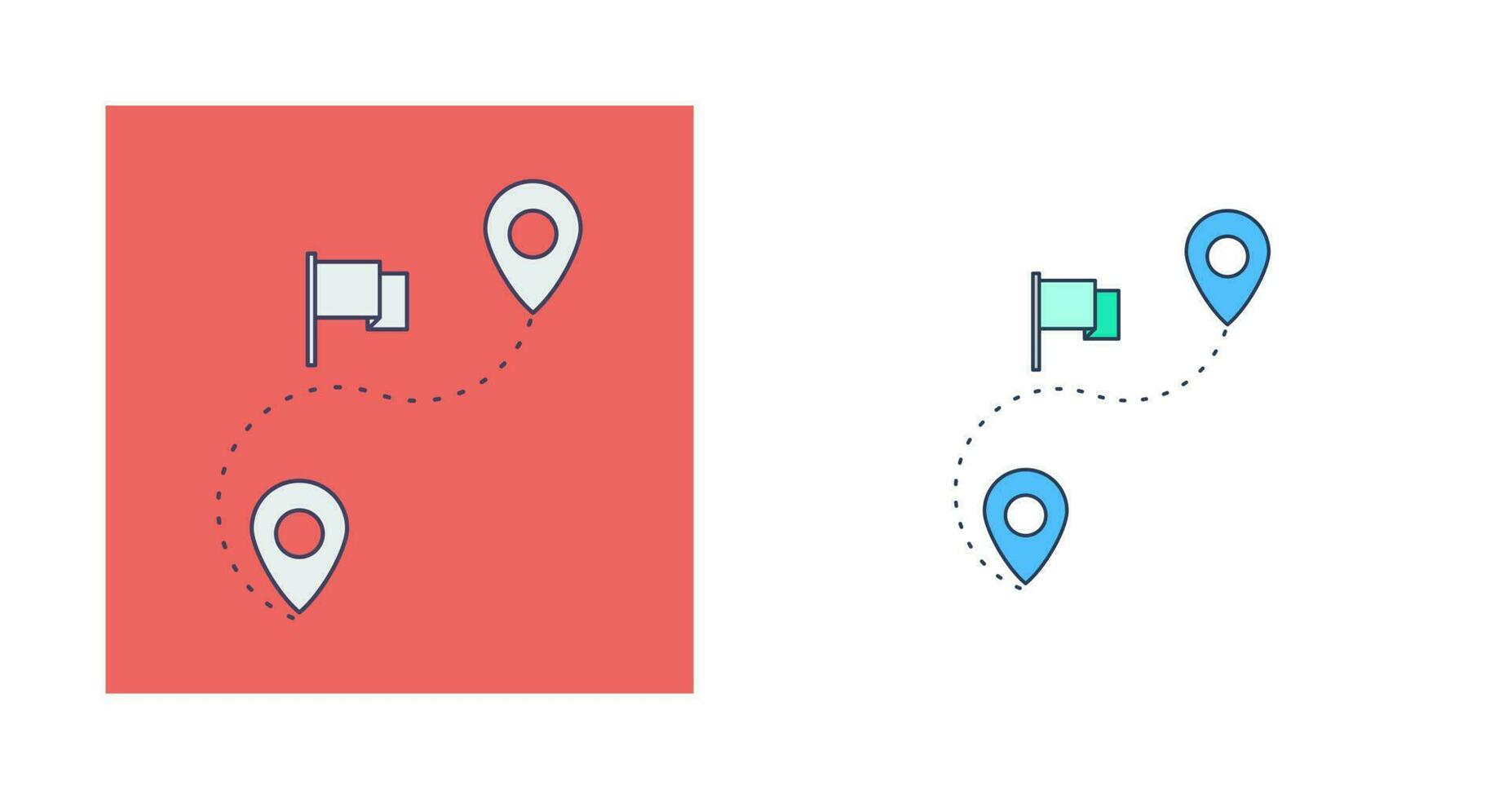 Route Vector Icon