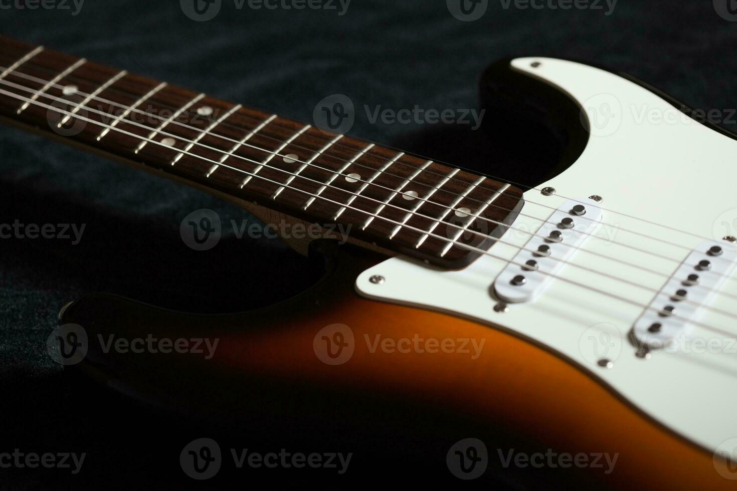 Closeup of a guitar photo