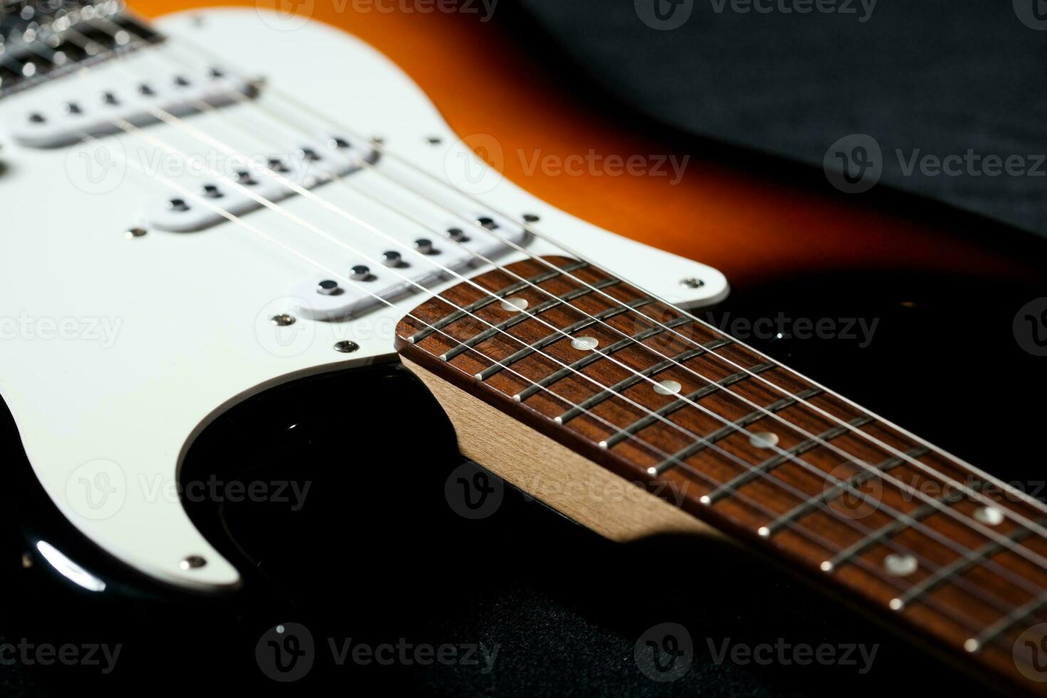 Closeup of a guitar photo