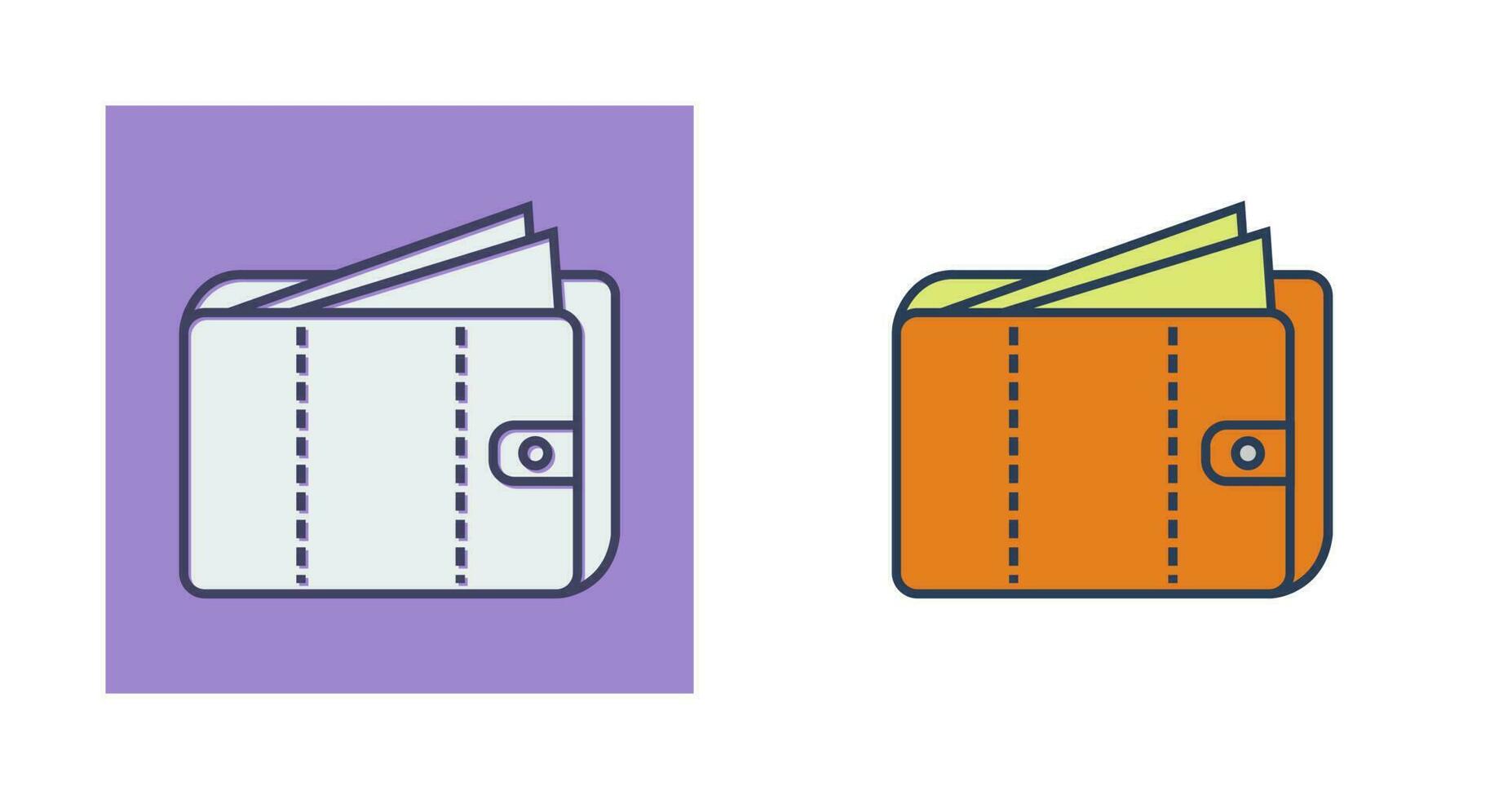 Mony in voilet Vector Icon