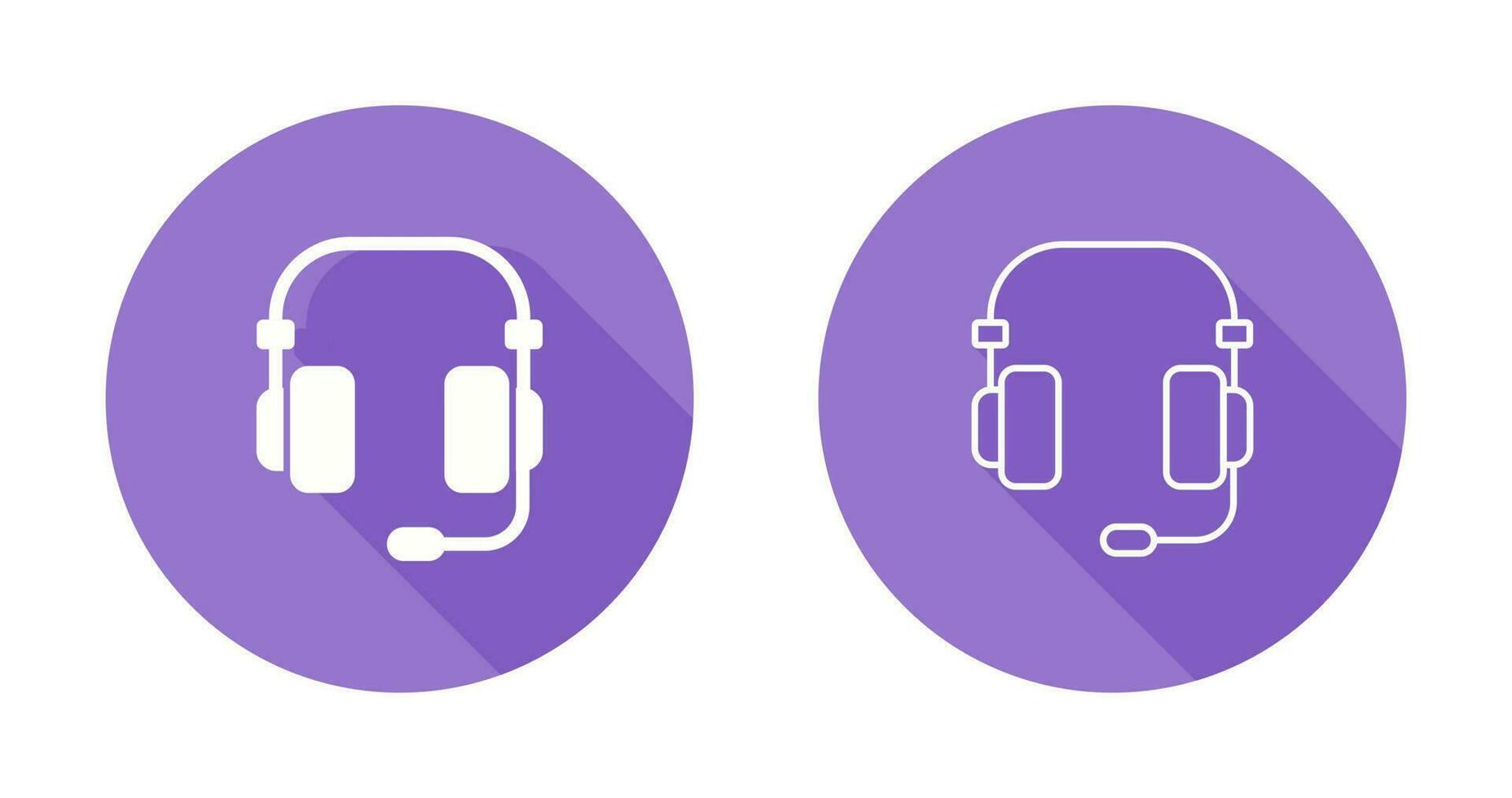 Headset Vector Icon