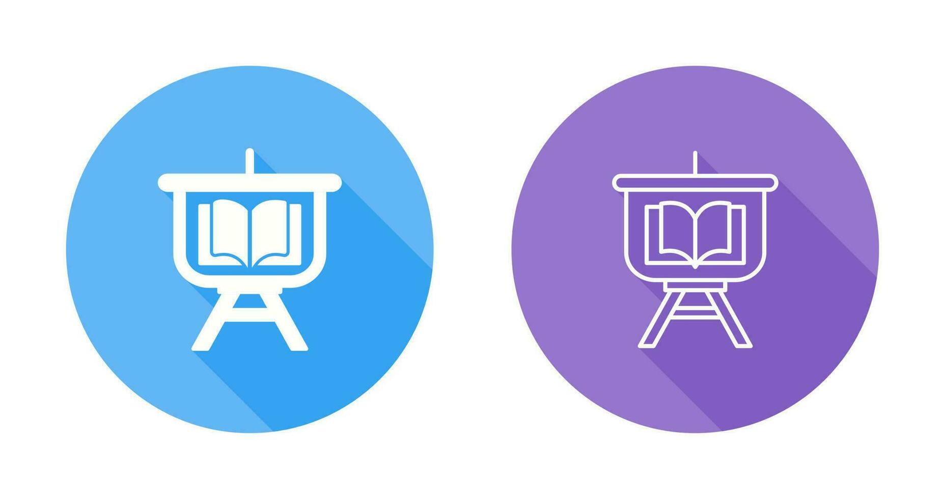 Education Presentation Vector Icon