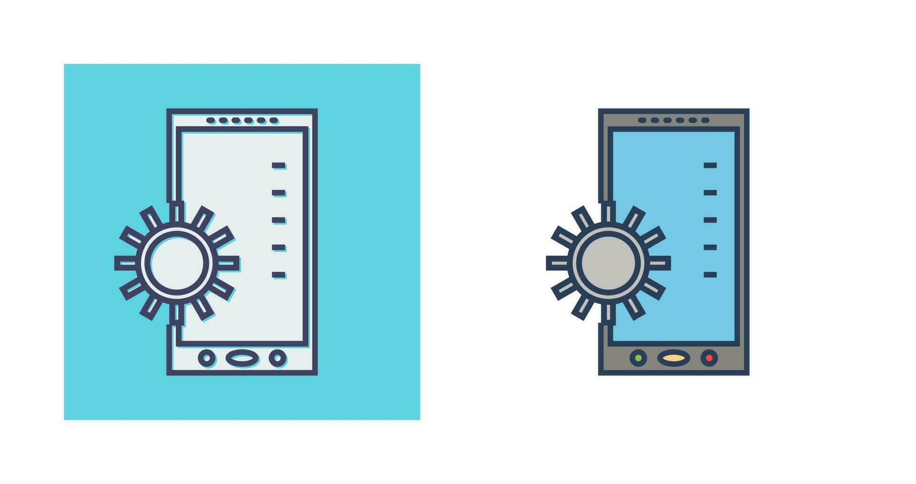 Mobile app Developing Vector Icon