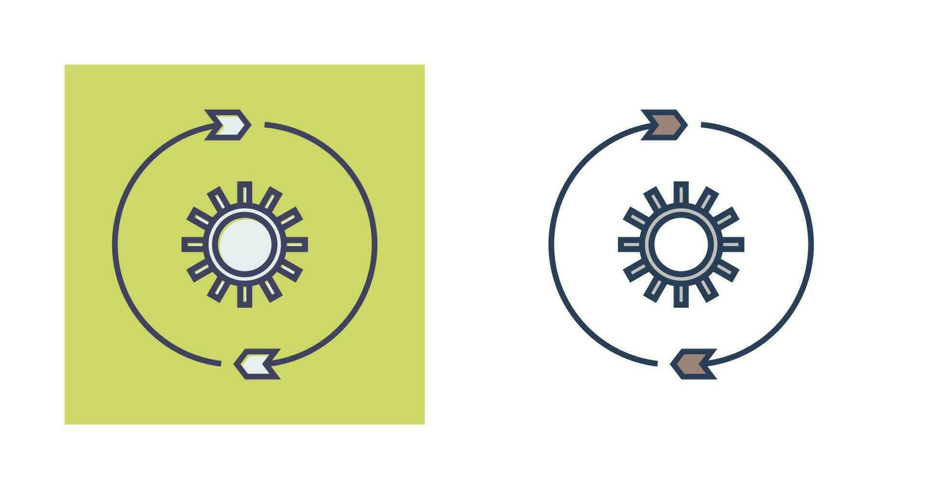 icono de vector de configuración de conversión