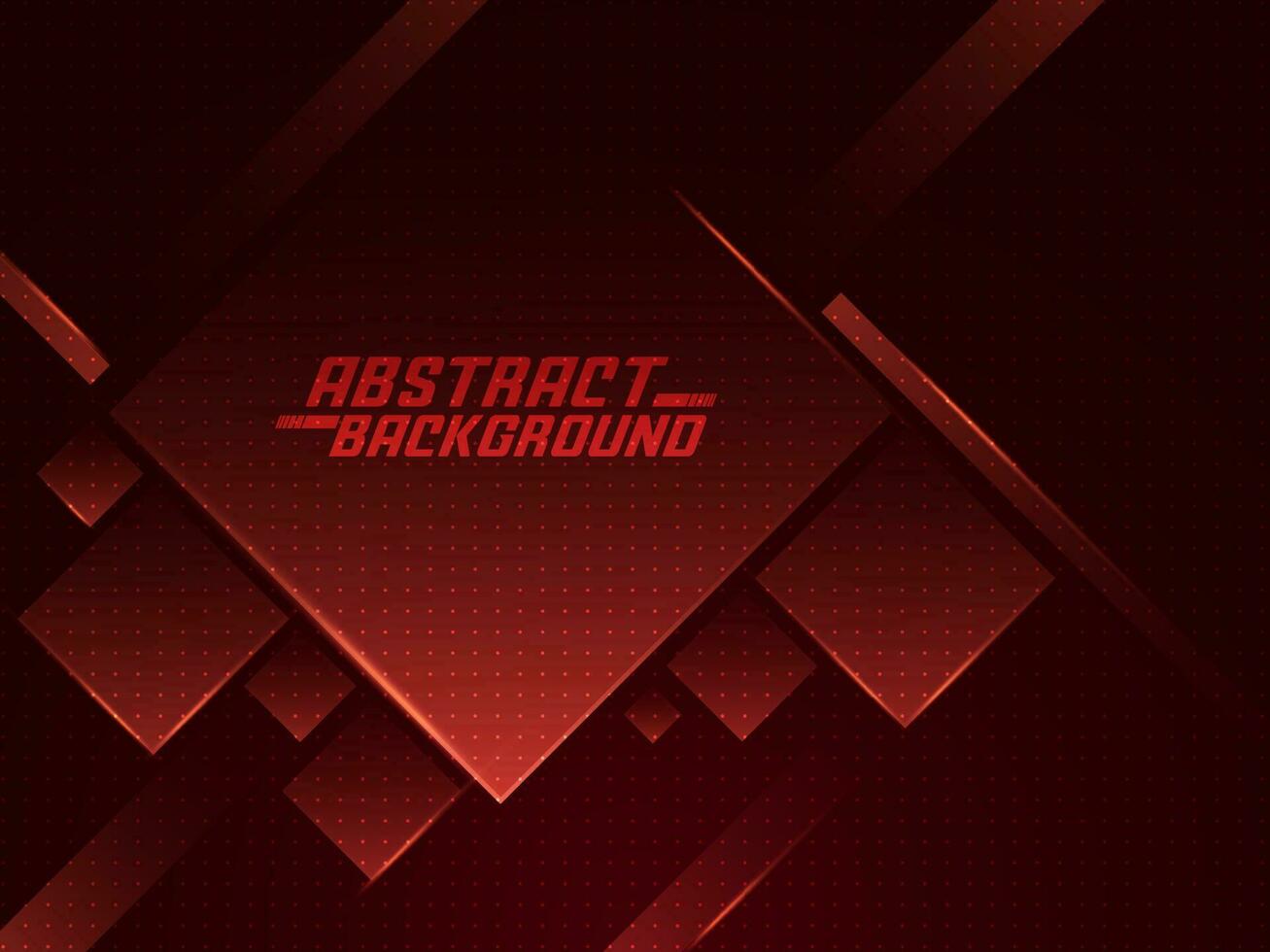 Abstract Brown Square Geometric Shape Background. vector