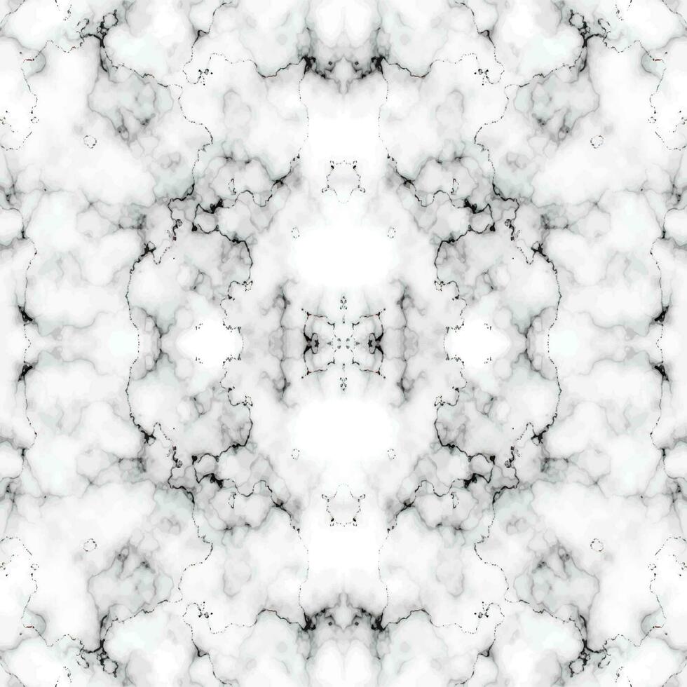 White and black marble effect background can be used as banner or poster design. vector