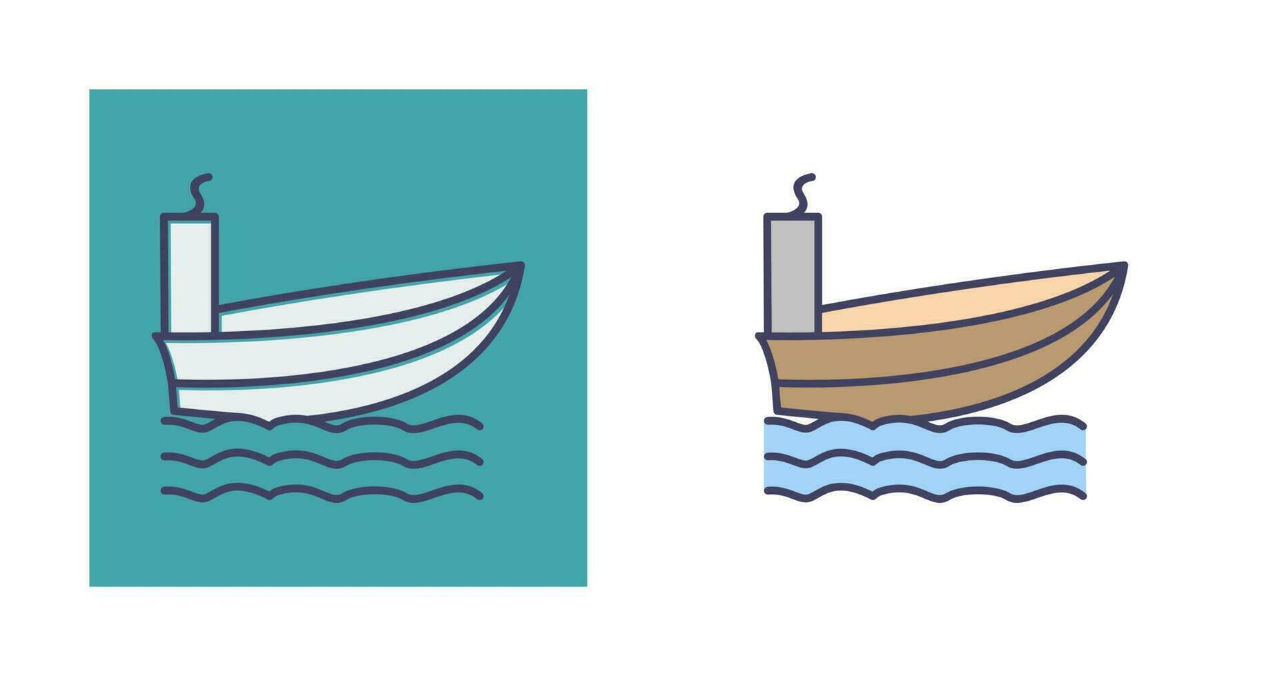Steamship Vector Icon