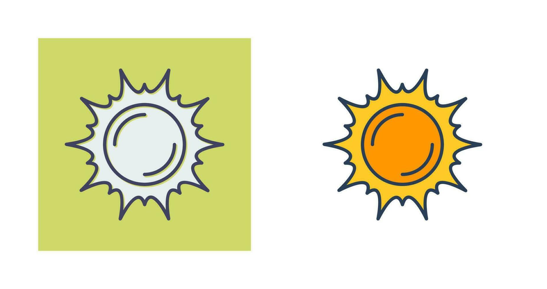 Sun Vector Icon