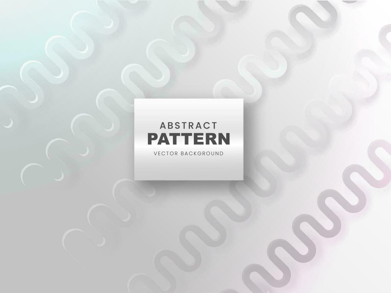 Abstract Zigzag Waves Pattern Backgroud. vector