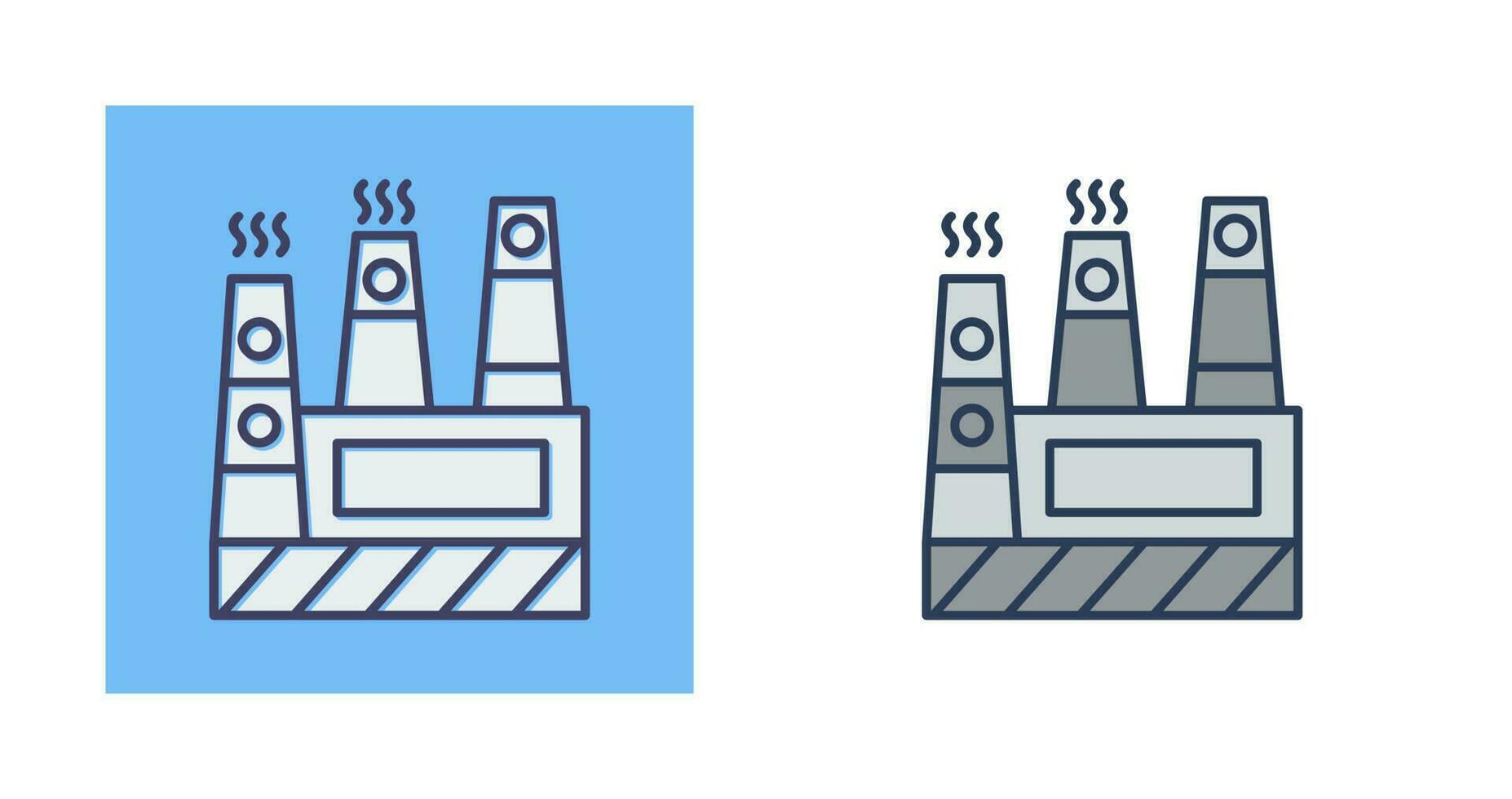 Factory Vector Icon