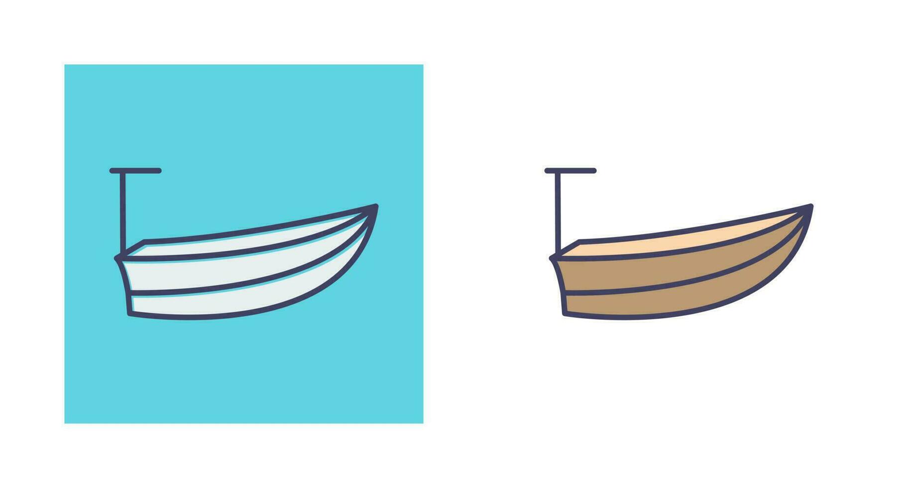 Small Boat Vector Icon