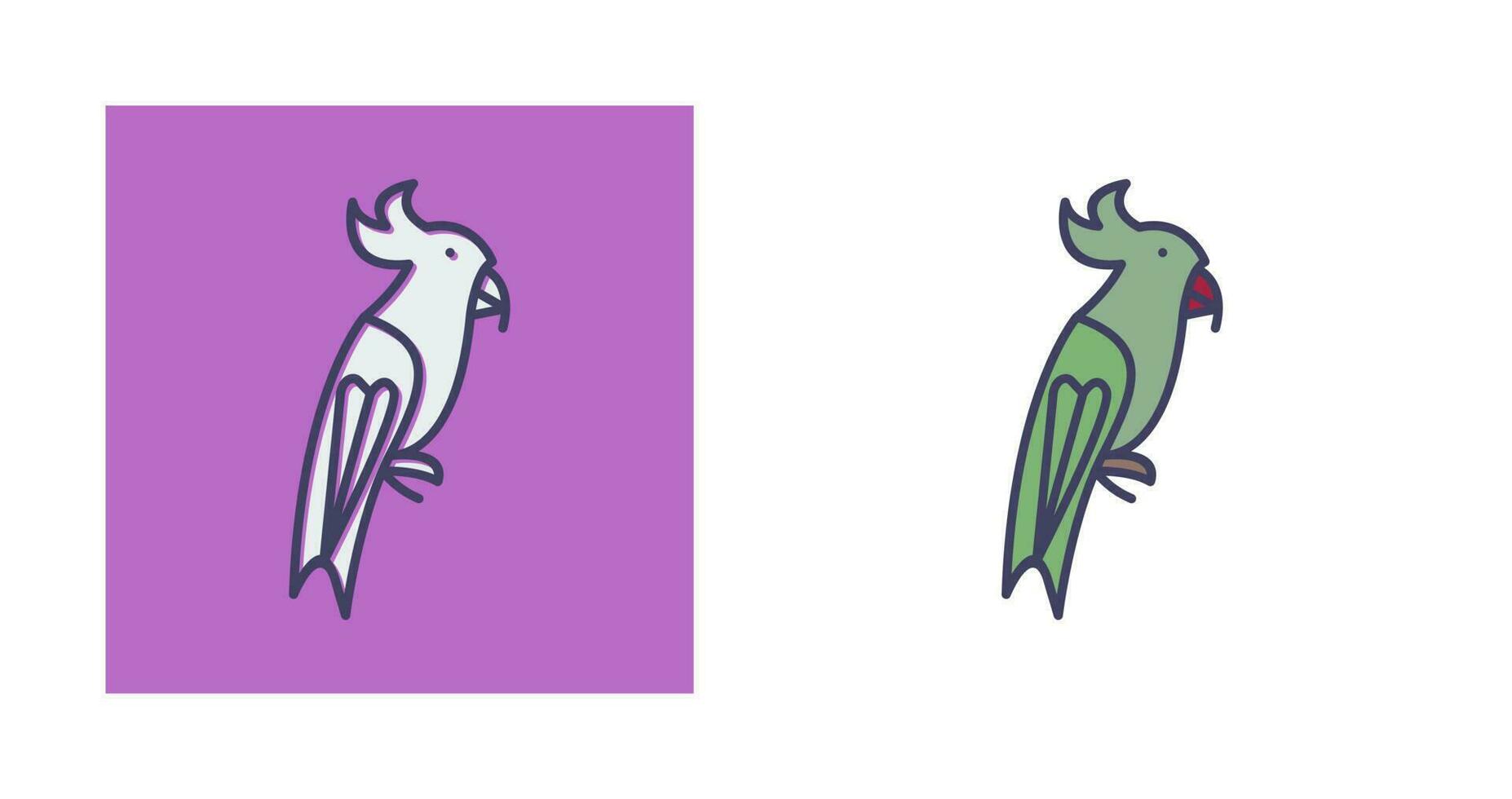 Parrot Vector Icon