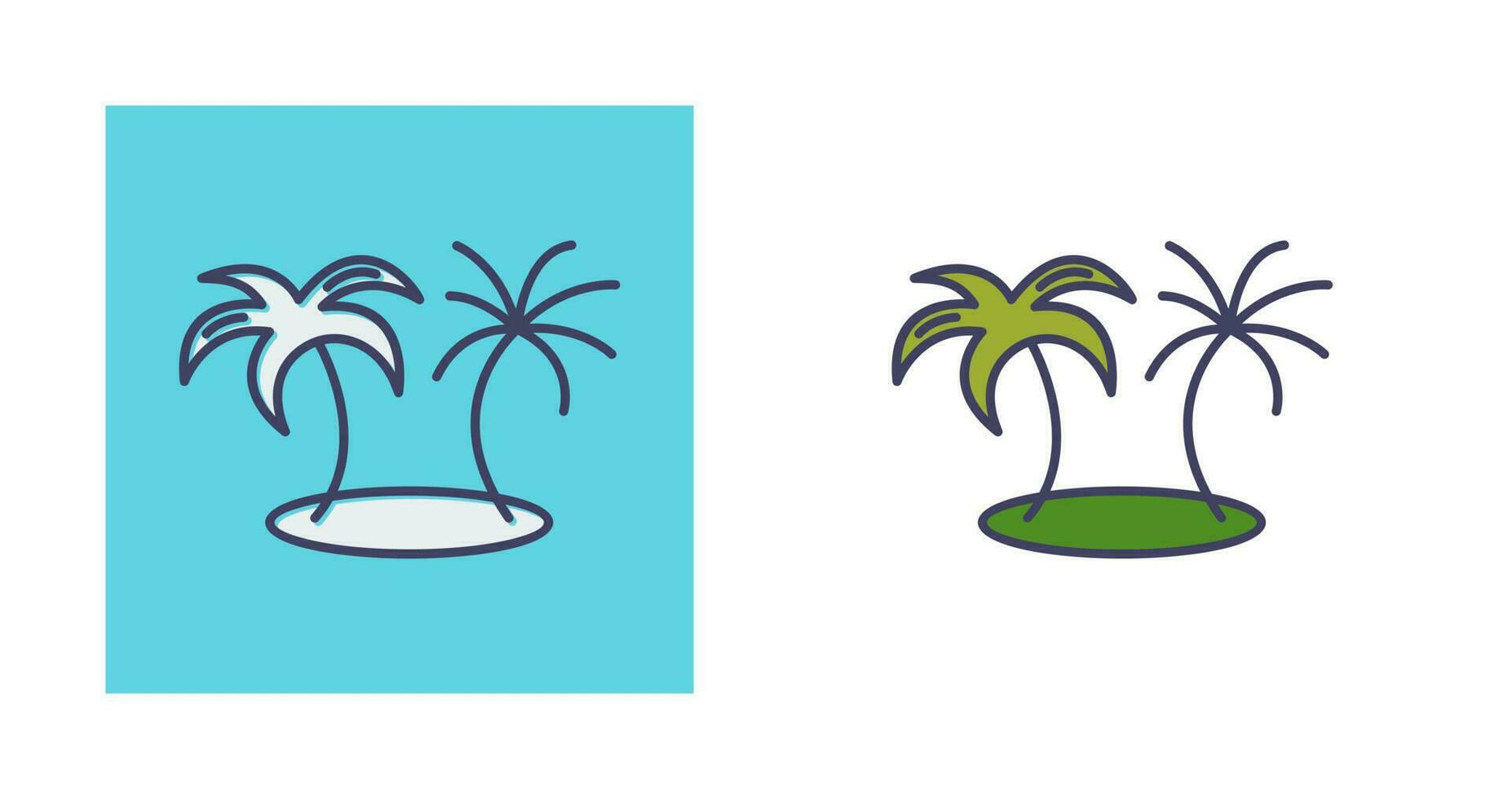 Island Vector Icon