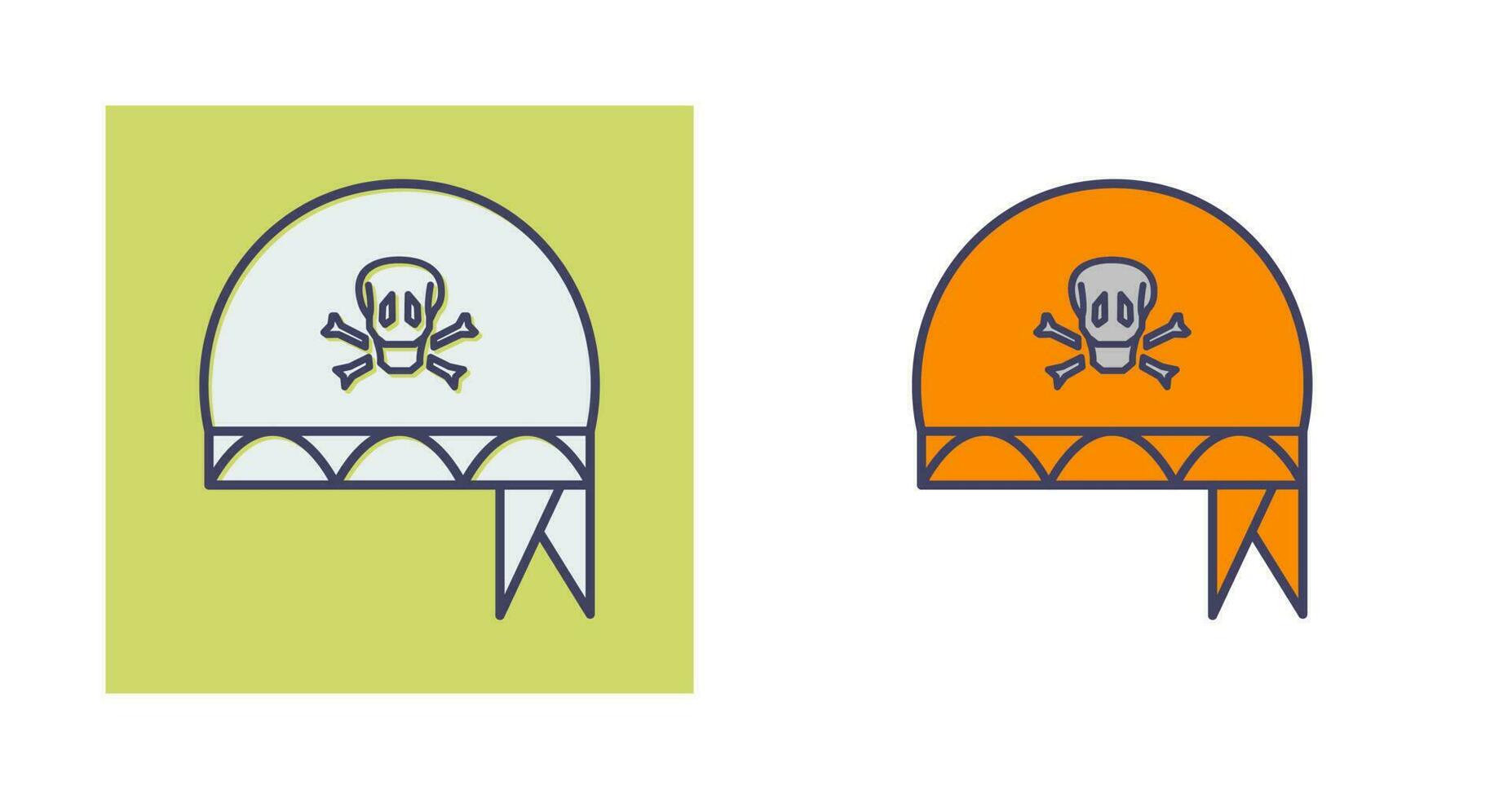 Pirate Bandana Vector Icon