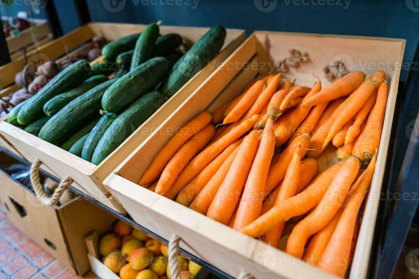 Healthy Fruit And Vegetables In Grocery Shop 23952931 Stock Photo At healthy-fruit-and-vegetables-in-grocery-shop-23952931-stock-photo-at